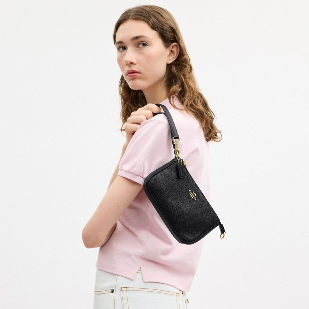 Coach Nolita 19 Gold Black