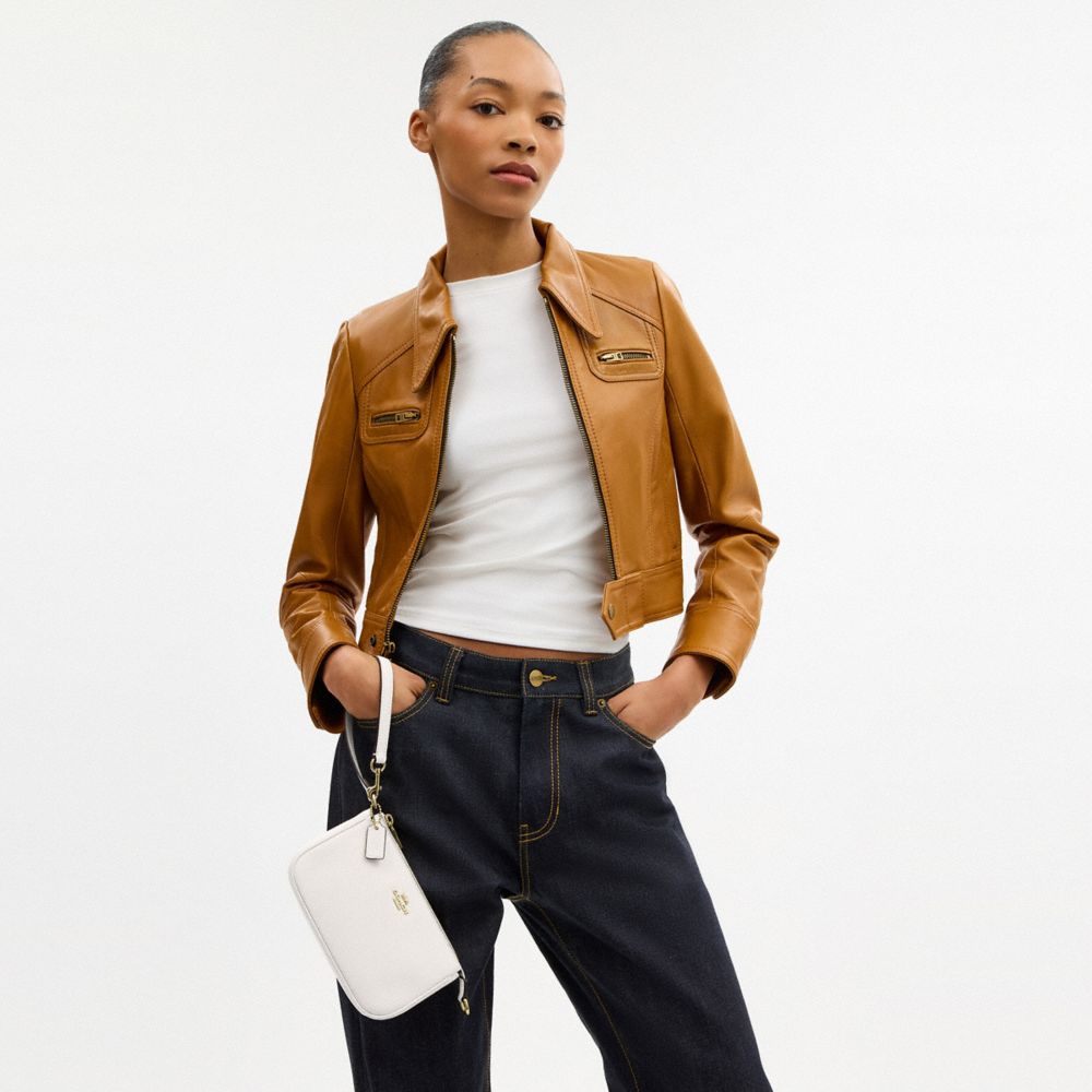 Coach Nolita 19 Gold Chalk