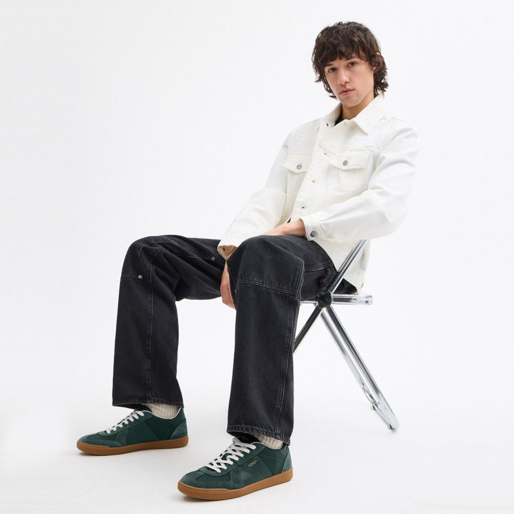 Men's Coach Ellis Sneaker Dark Teal