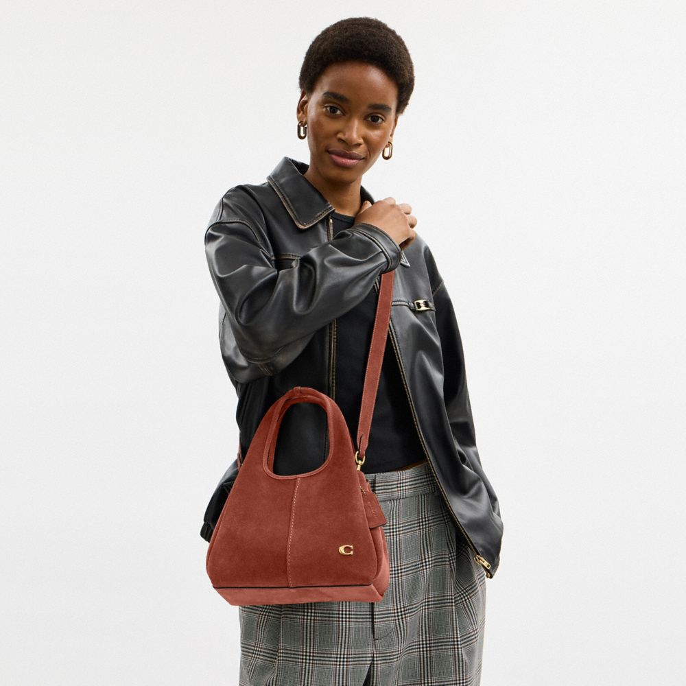 Coach Lana Shoulder Bag 23 Brass Clay
