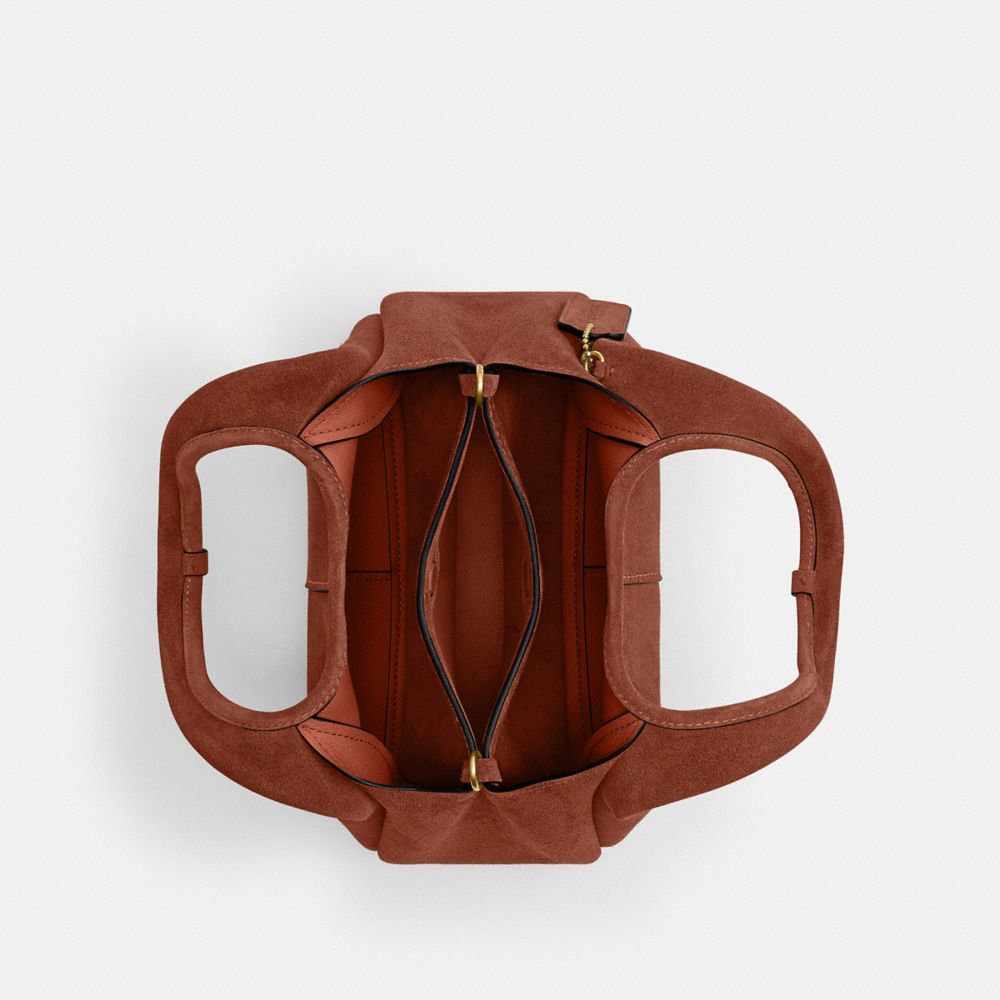 Coach Lana Shoulder Bag 23 Brass Clay
