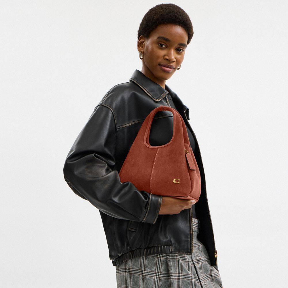 Coach Lana Shoulder Bag 23 Brass Clay