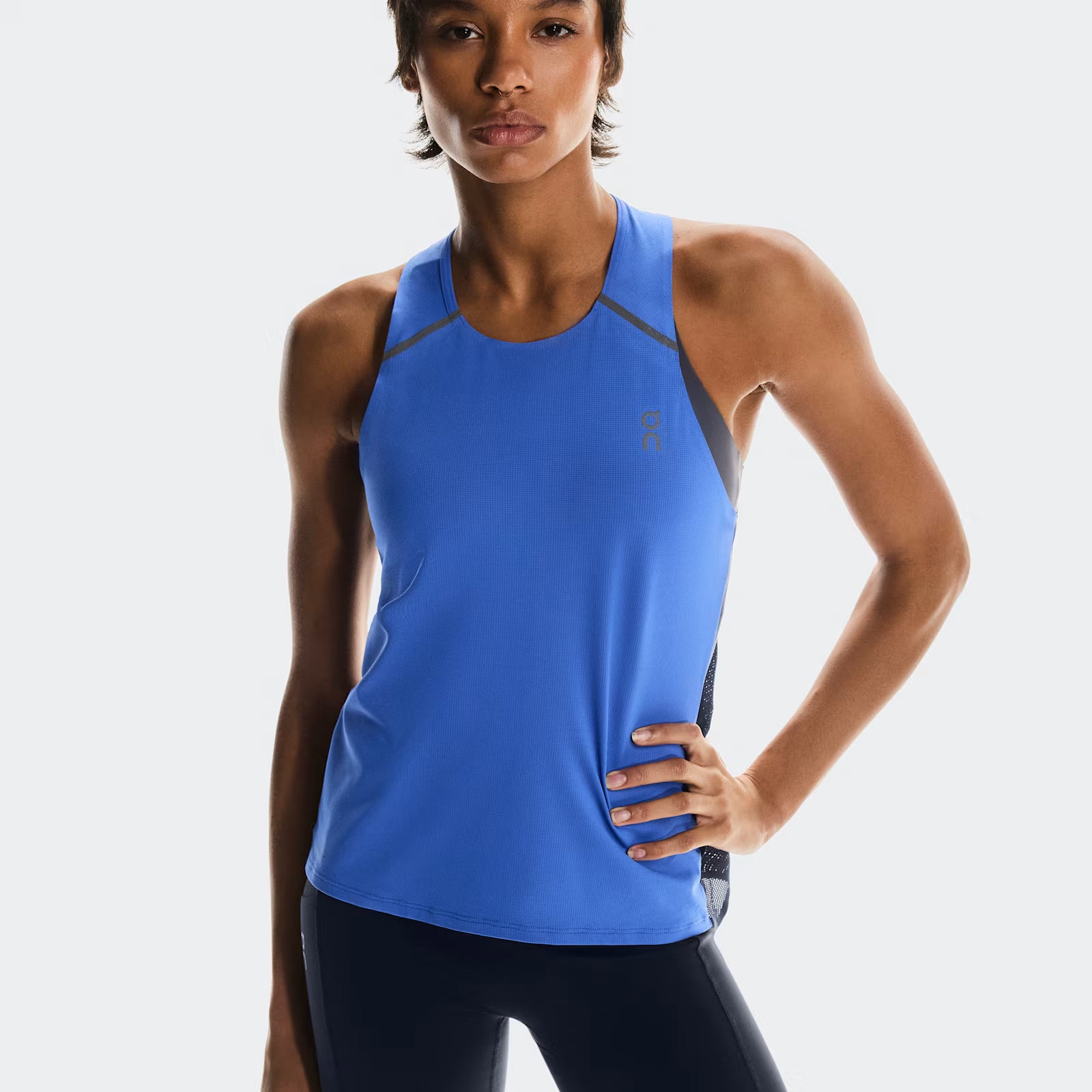 On Performance Tank Zaffre | Navy (Women'S)