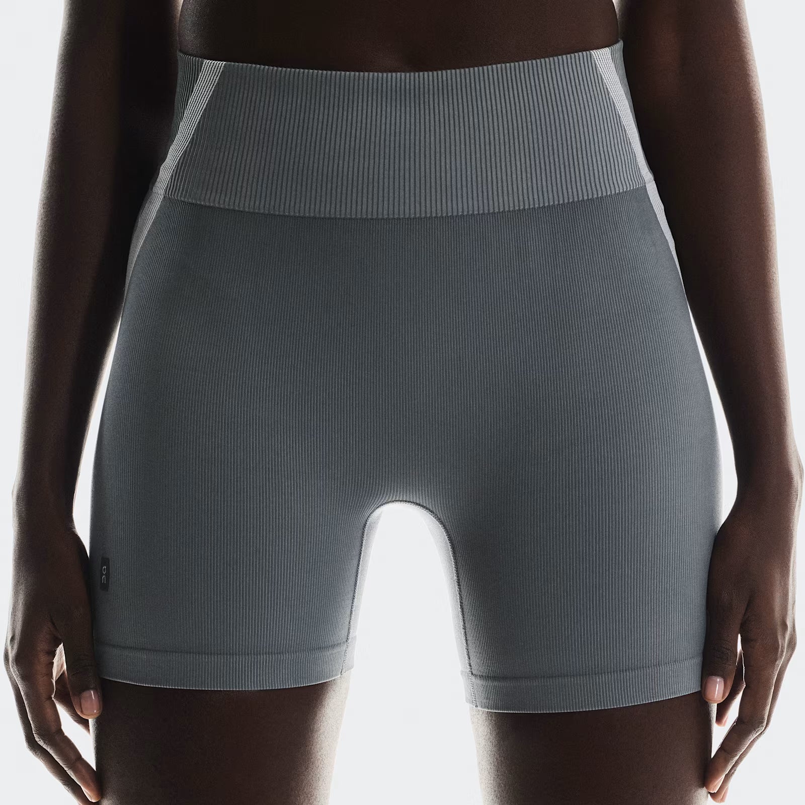 On Studio Knit Shorts Rock | Glacier (Women'S)