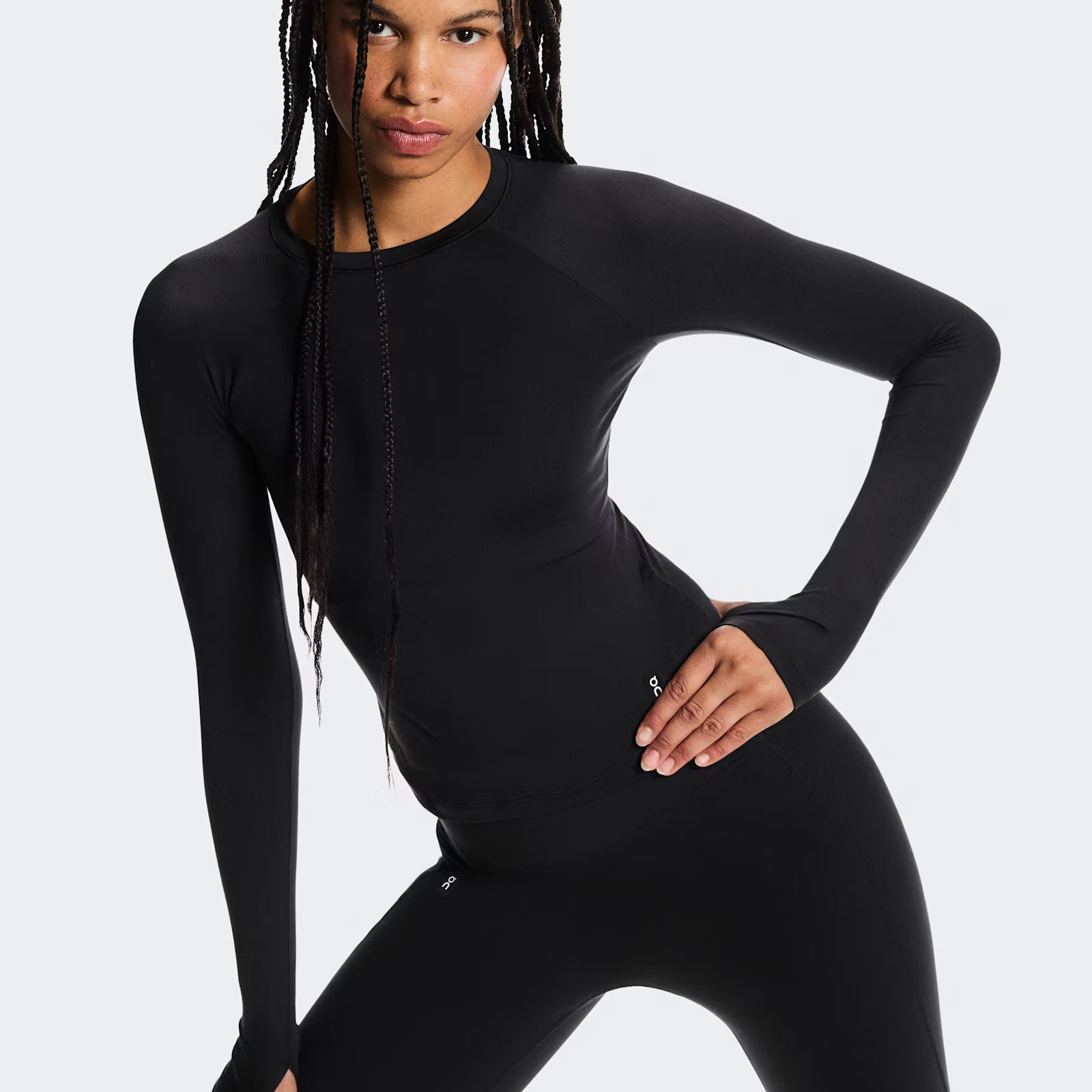 On Studio Long-T Black (Women'S)