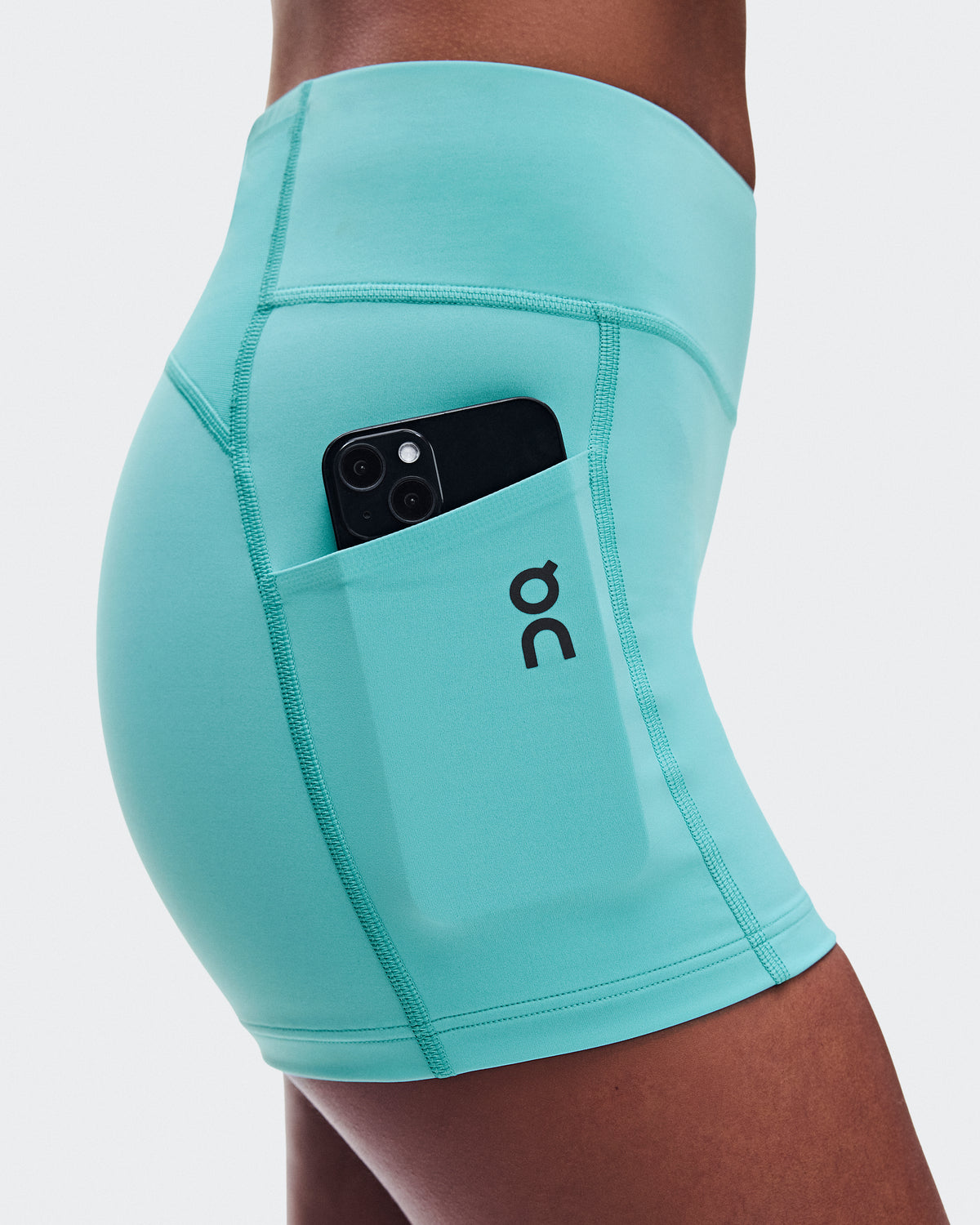 On 3" Performance Tights Aquamarine (Women'S)