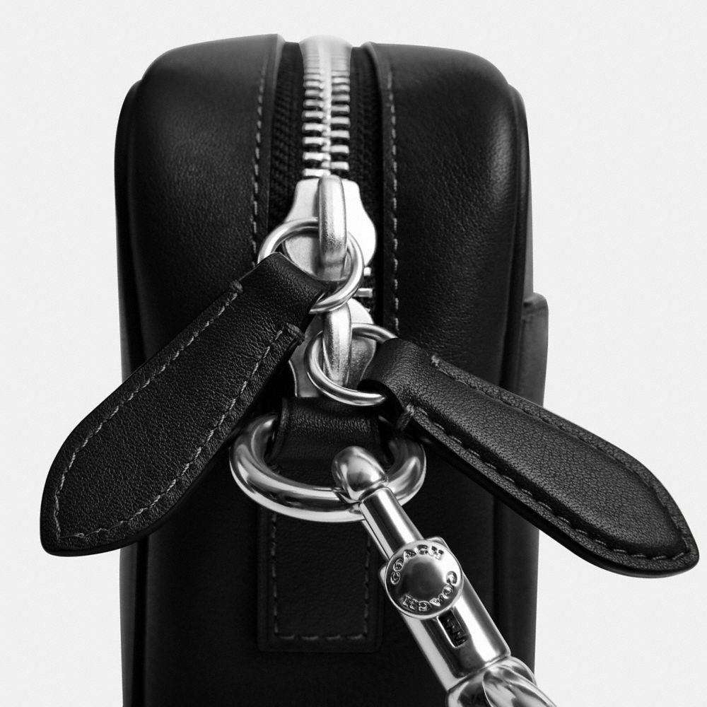 Coach Radio Camera Bag Black, worn
