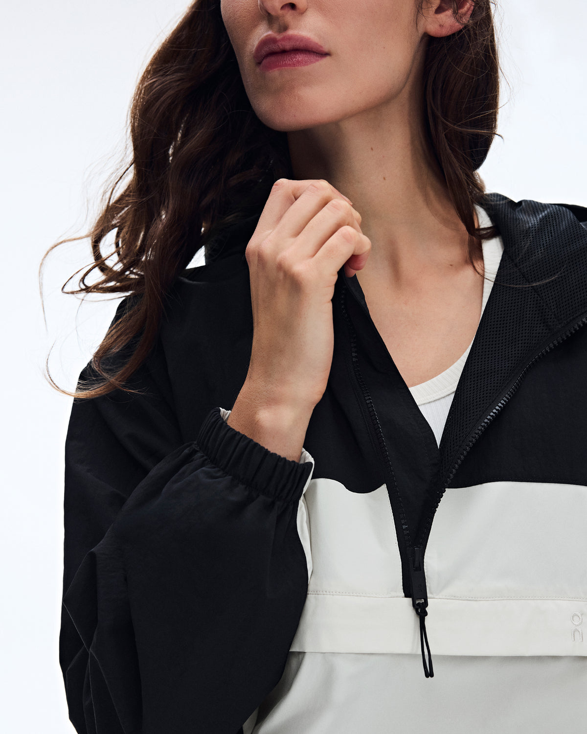 On Half-Zip Anorak Black (Women'S)