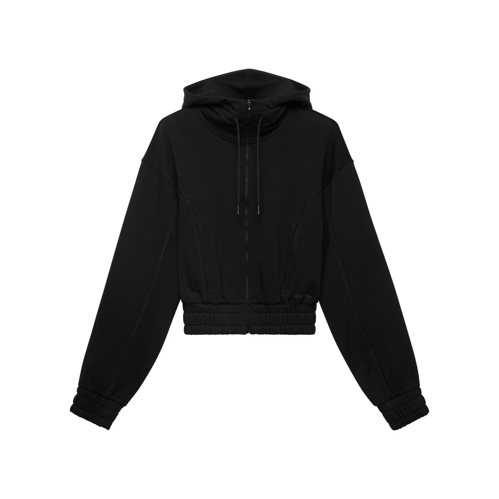 On Club Cropped Hoodie Fka Black (Women'S)
