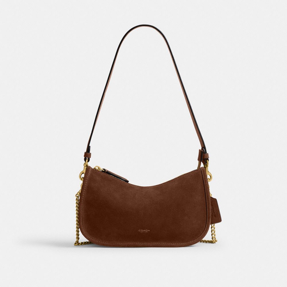 Coach Waverly Bag Brass Warm Brown