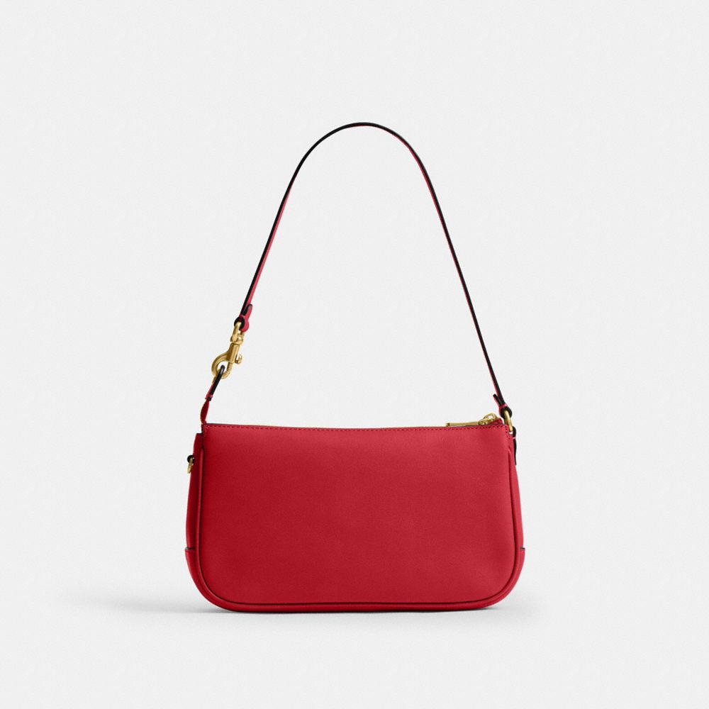 Coach Plaza Bag Brass/Scarlet