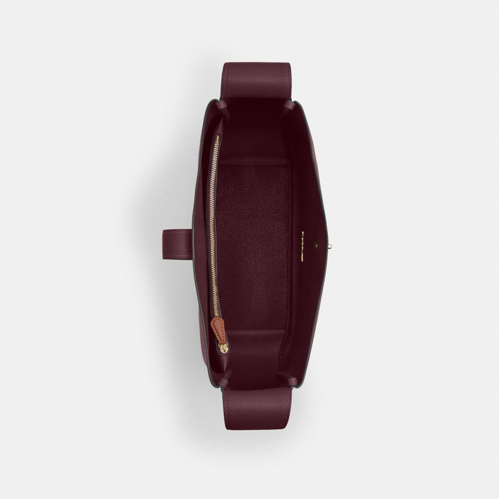 Coach Hadley Large Shoulder Bag Gold