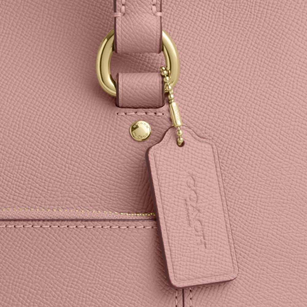 Coach Station Tote Bag Gold Carnation