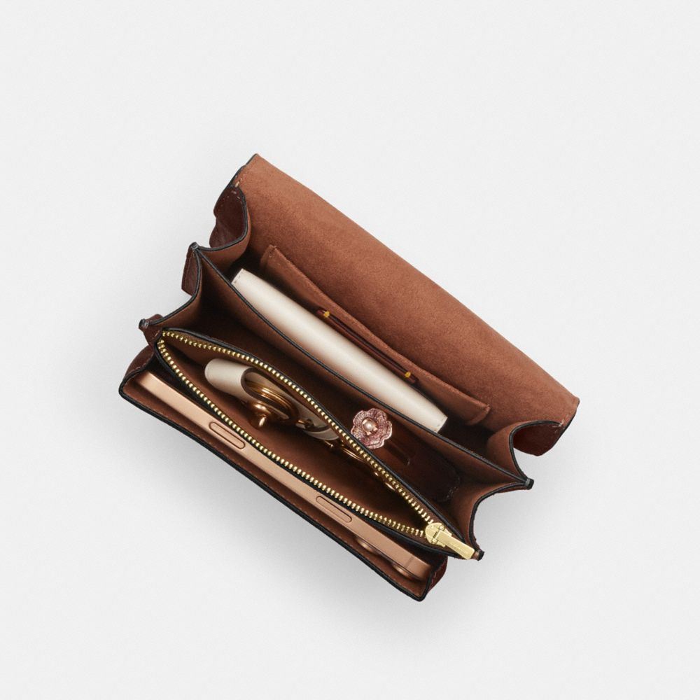 Coach Mini Klare Crossbody Bag Gold Maple