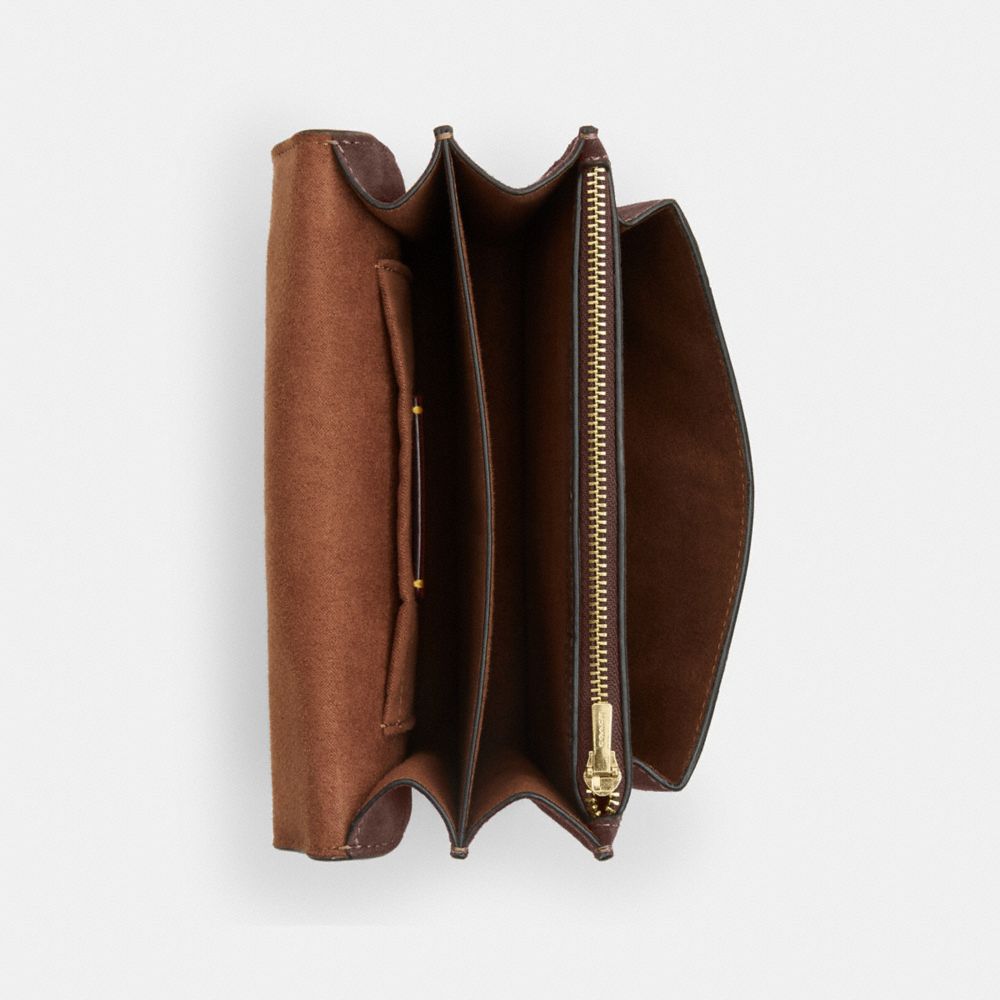 Coach Mini Klare Crossbody Bag Gold Maple