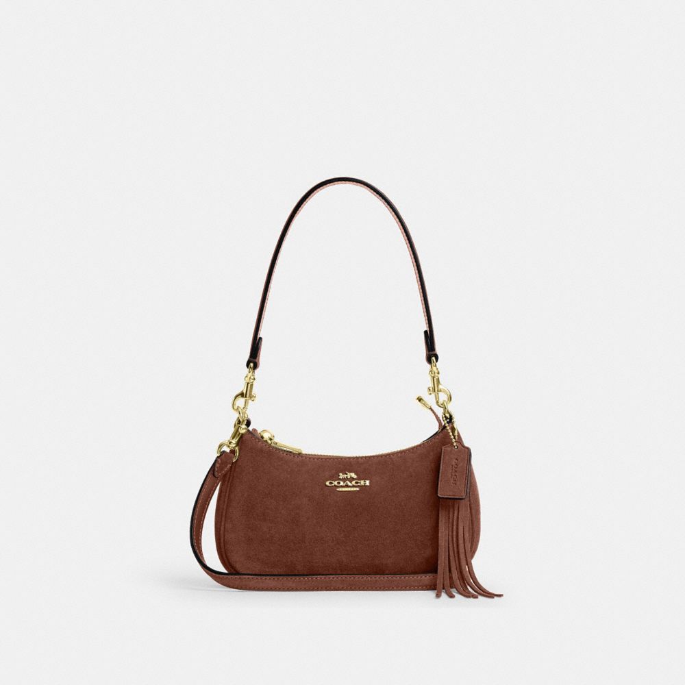 Coach Teri Mini Crossbody Bag Gold