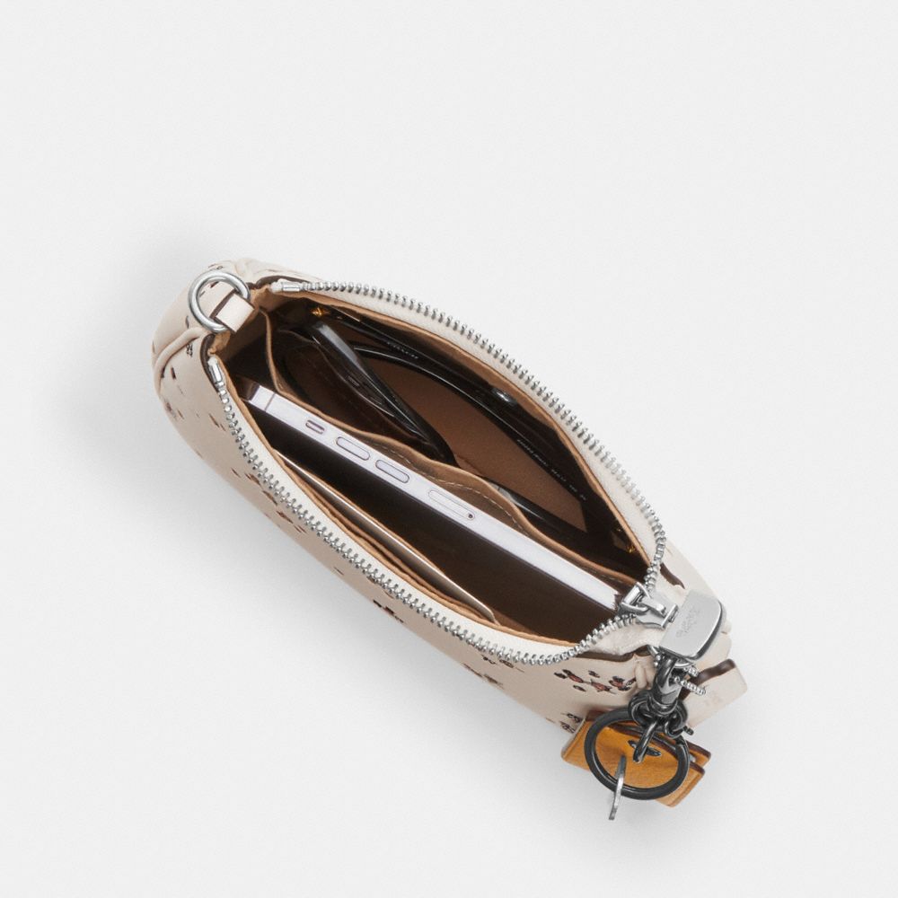 Coach Teri Mini Crossbody Bag With Star Print Silver Chalk Multi