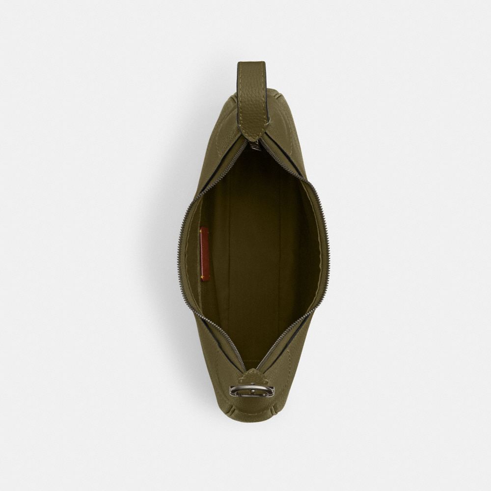 Coach Ella Shoulder Bag Gunmetal Olive