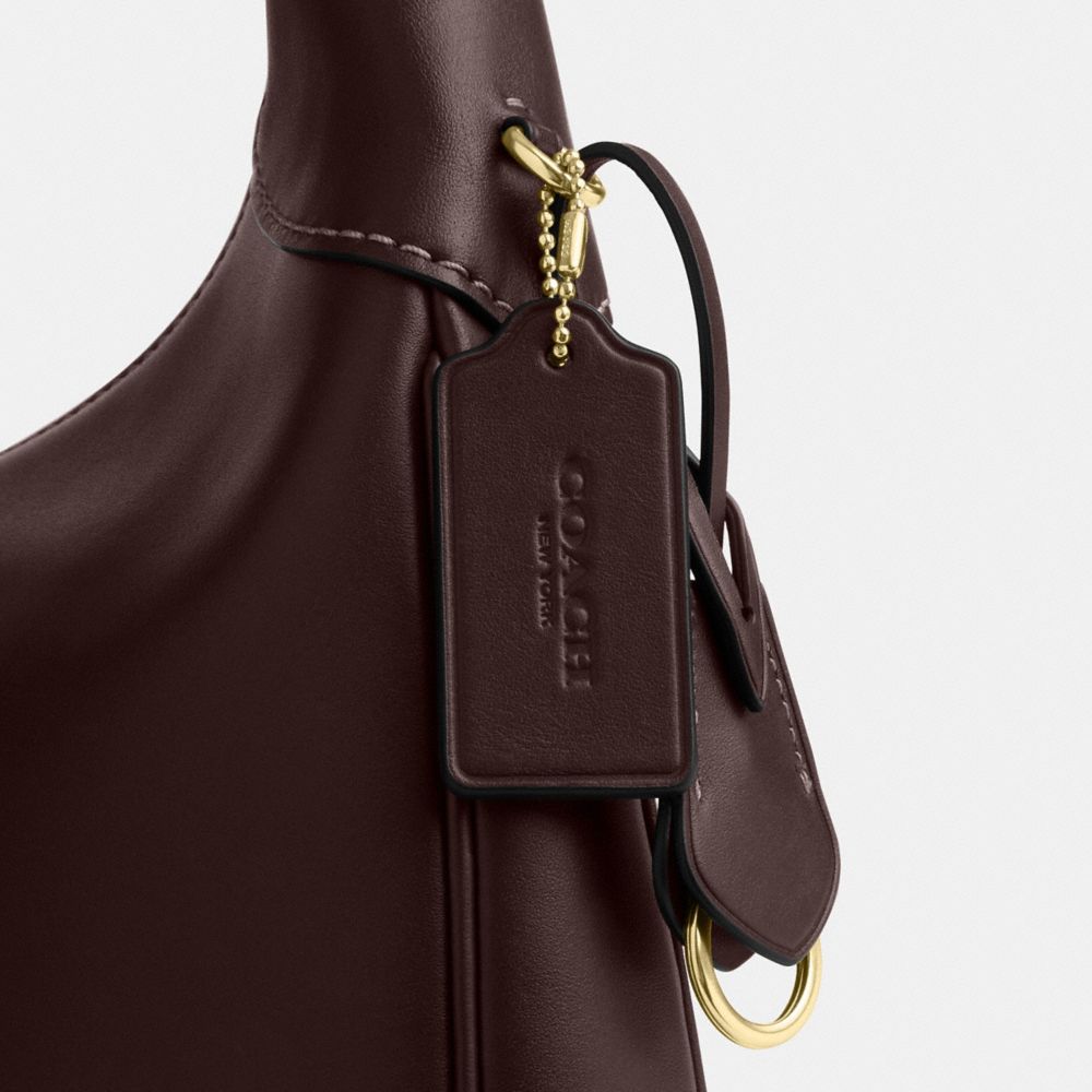 Coach Ella Shoulder Bag Gold Espresso
