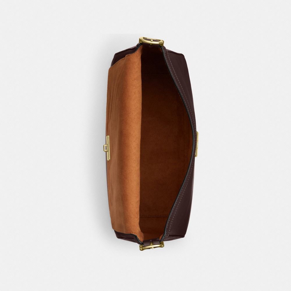 Coach Etta Flap Bag Gold