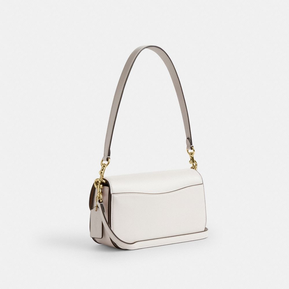 Coach Harper Shoulder Bag Gold Chalk
