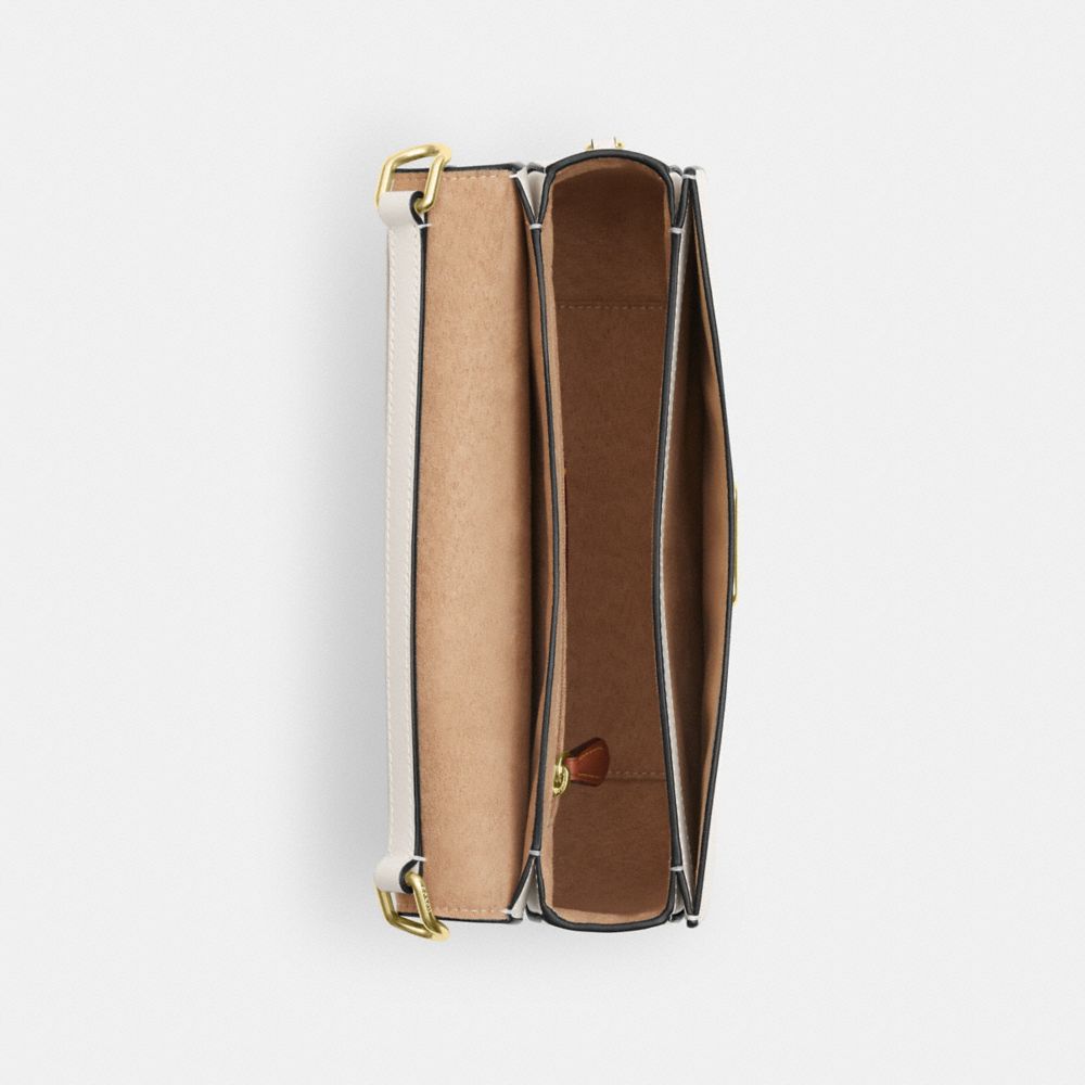 Coach Harper Shoulder Bag Gold Chalk