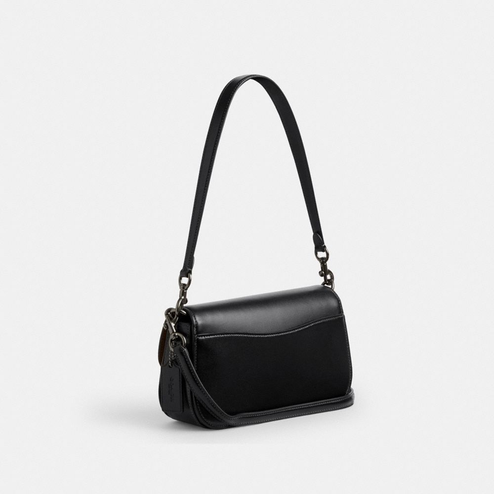 Coach Harper Shoulder Bag Gunmetal Black