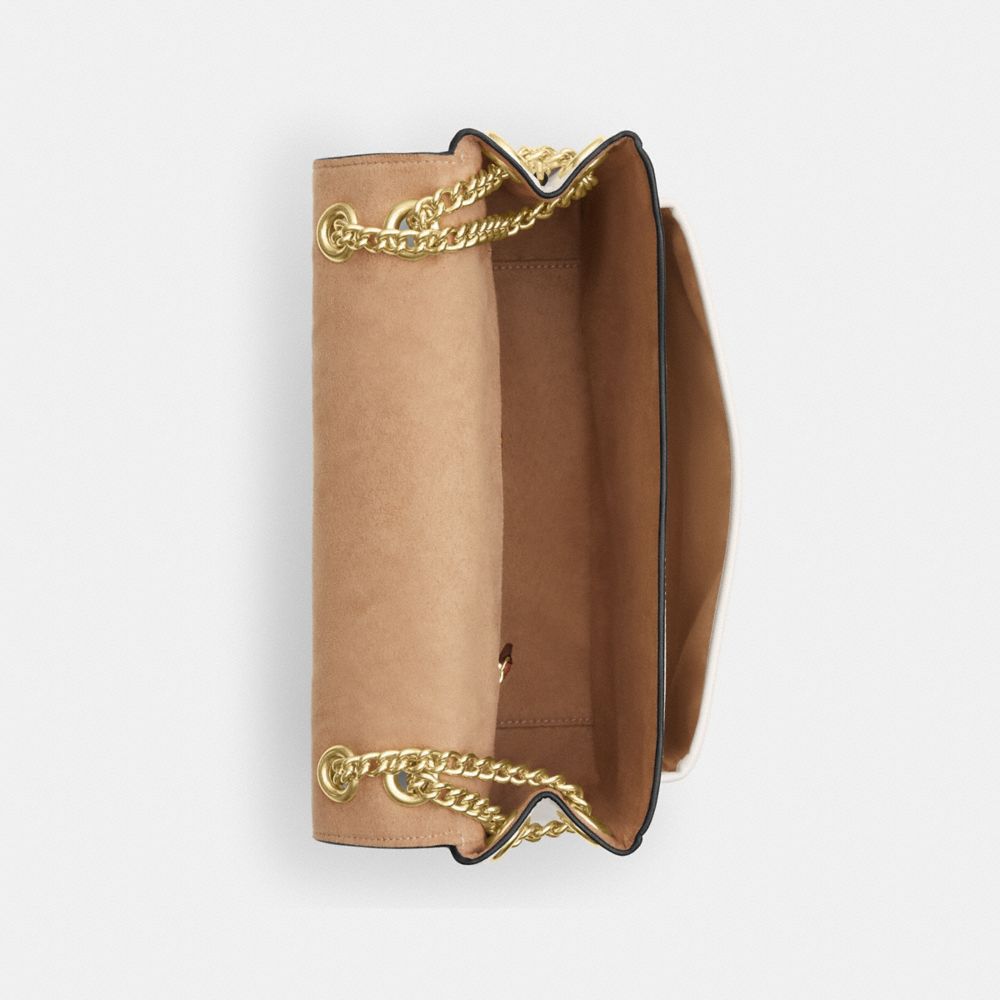 Coach Elodie Crossbody Bag Gold Chalk