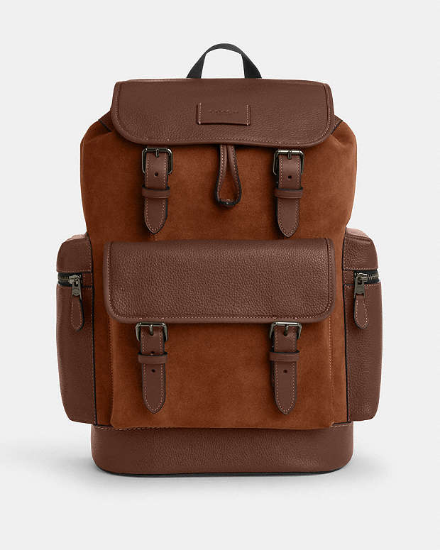 Sprint Backpack Suede-Qb-Cognac-Sienna Suede-Qb-Cognac-Sienna