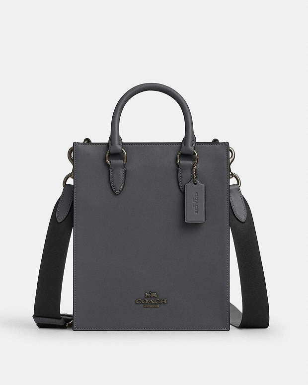 Dylan Tote Bag In Signature Canvas Signature Canvas-Qb-Grey-Charcoal Signature Canvas-Qb-Grey-Charcoal