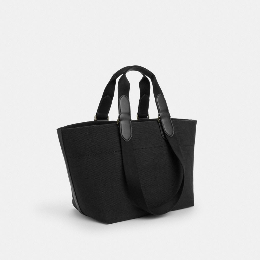 Coach Small Tour Tote Bag Gunmetal Black Multi