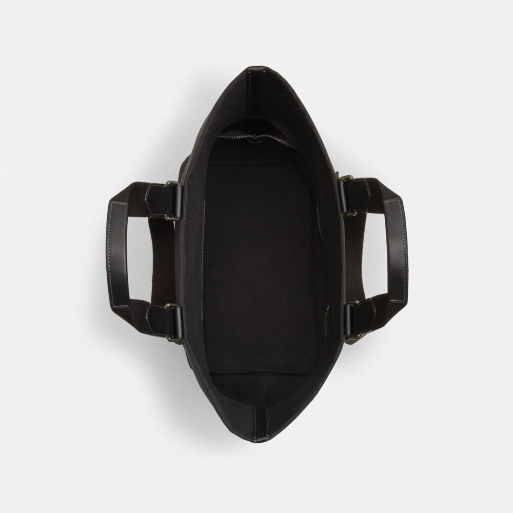 Coach Small Tour Tote Bag Gunmetal Black Multi