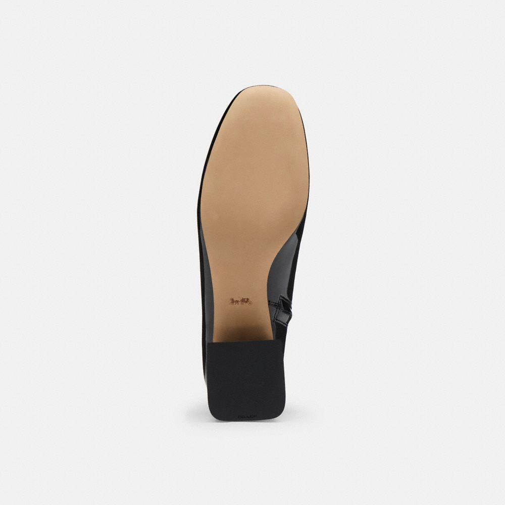 Women's Coach Block Heel Bootie Black