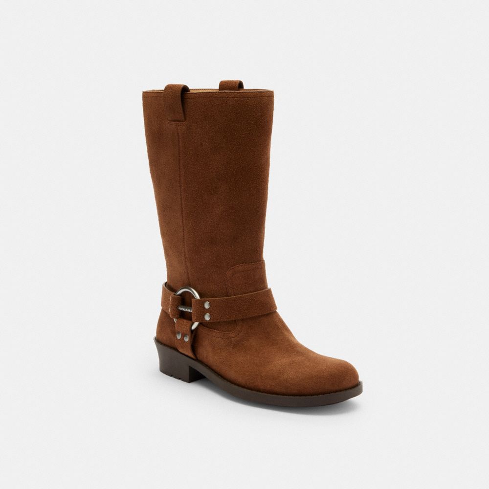 Coach Harness Boot Sable