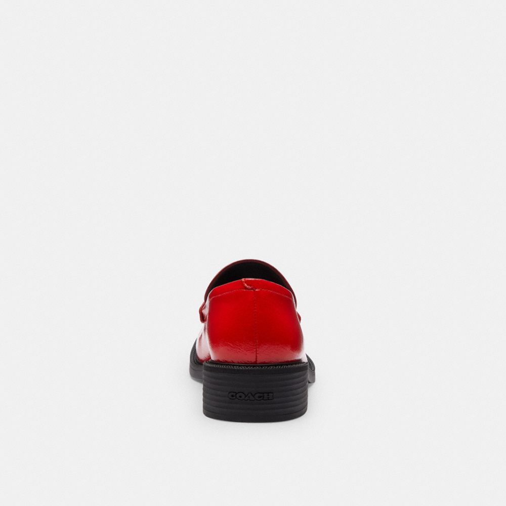 Women's Coach Penny Loafer Bright Red