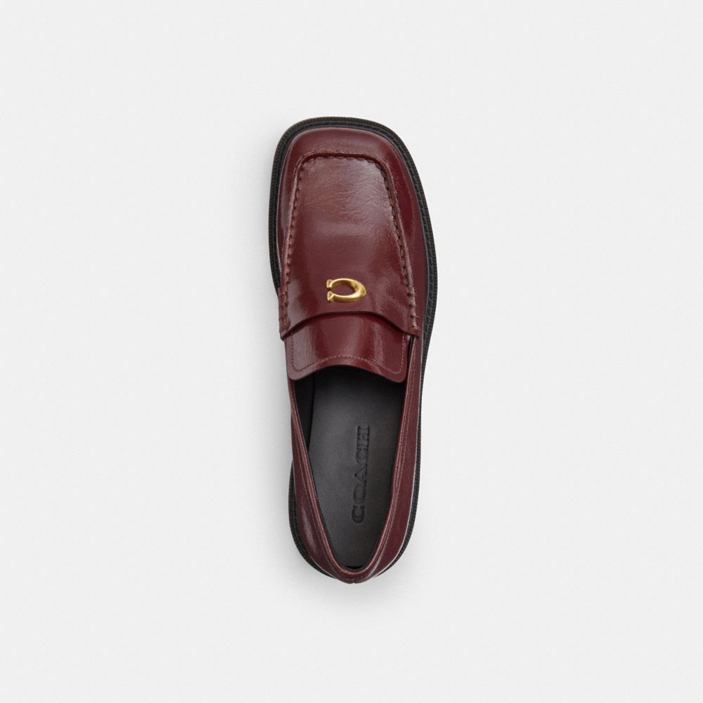 Women's Coach Penny Loafer Merlot