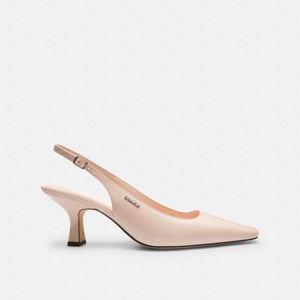 Coach Slingback Heel Candy Pink