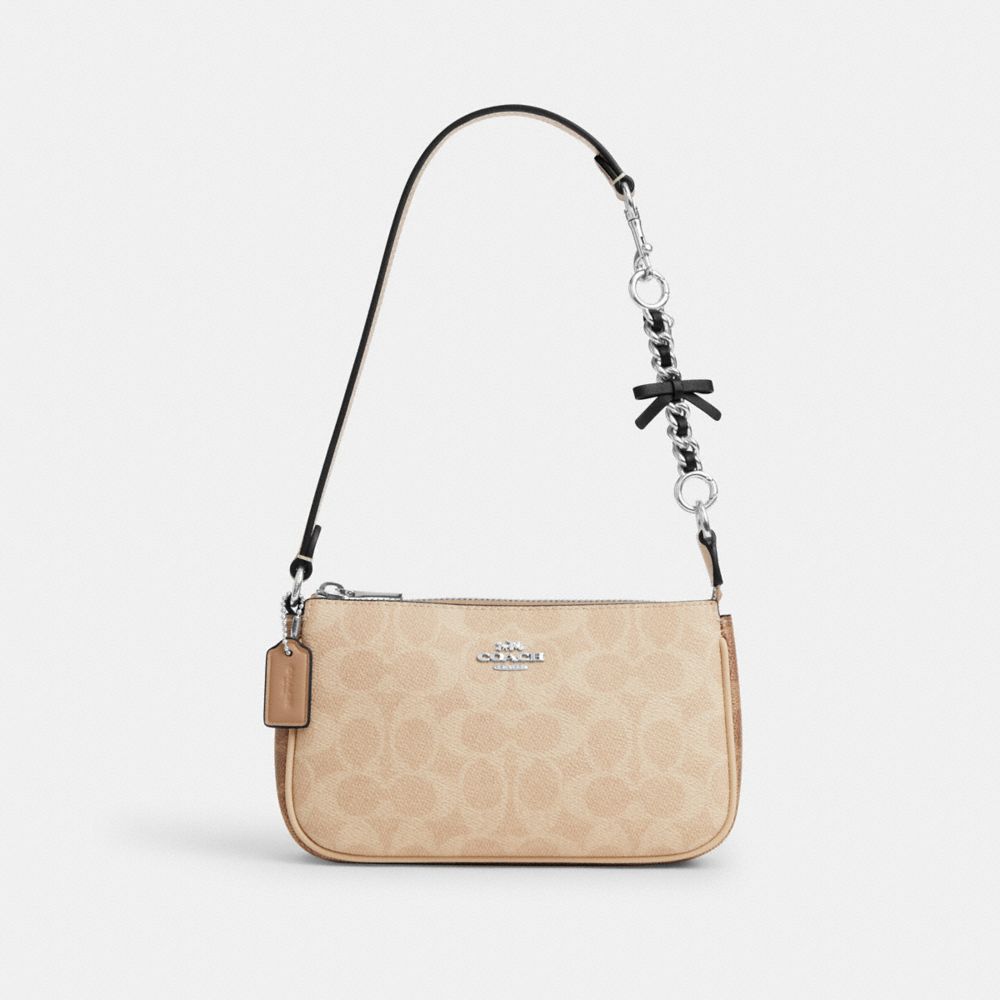 Coach Bow Strap Extender Silver