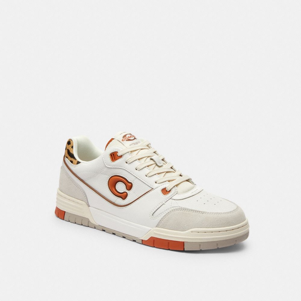 Coach Soho Sneaker Toffee Leopard