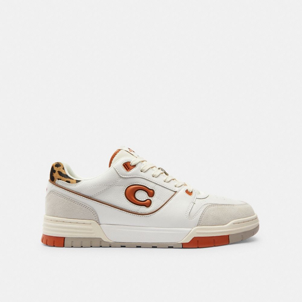 Coach Soho Sneaker Toffee Leopard