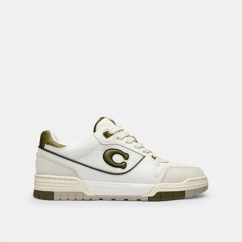 Women's Coach Soho Sneaker Olive Optic White