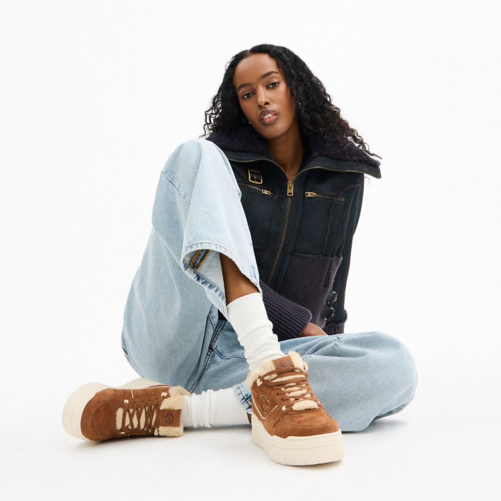 Women's Coach Soho Platform Sneaker Chalk Sable