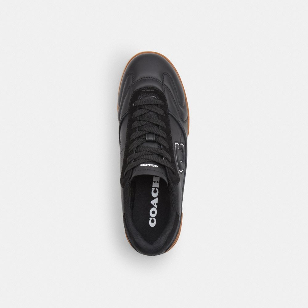 Women's Coach Match Sneaker Black