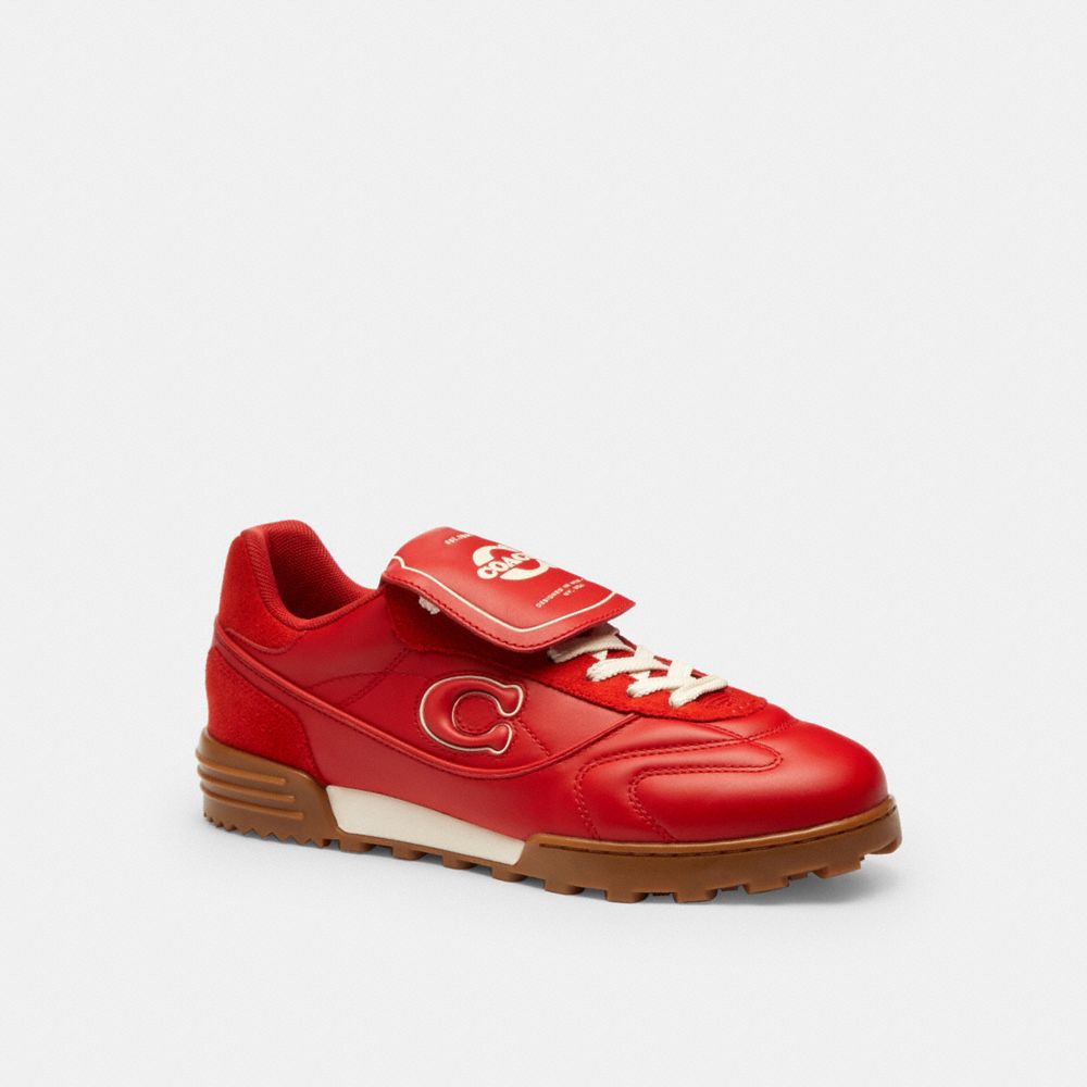 Women's Coach Match Sneaker Sport Red