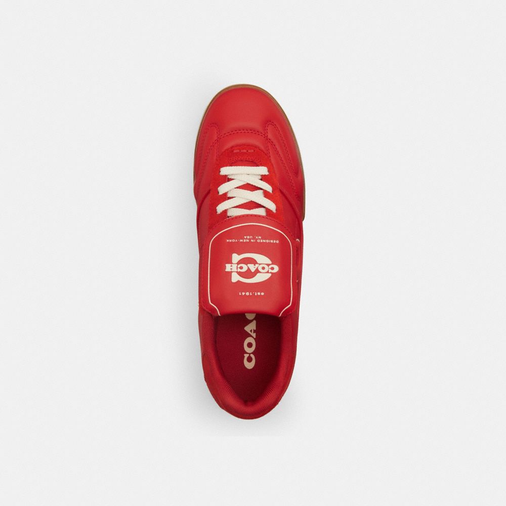 Men's Coach Match Sneaker Sport Red