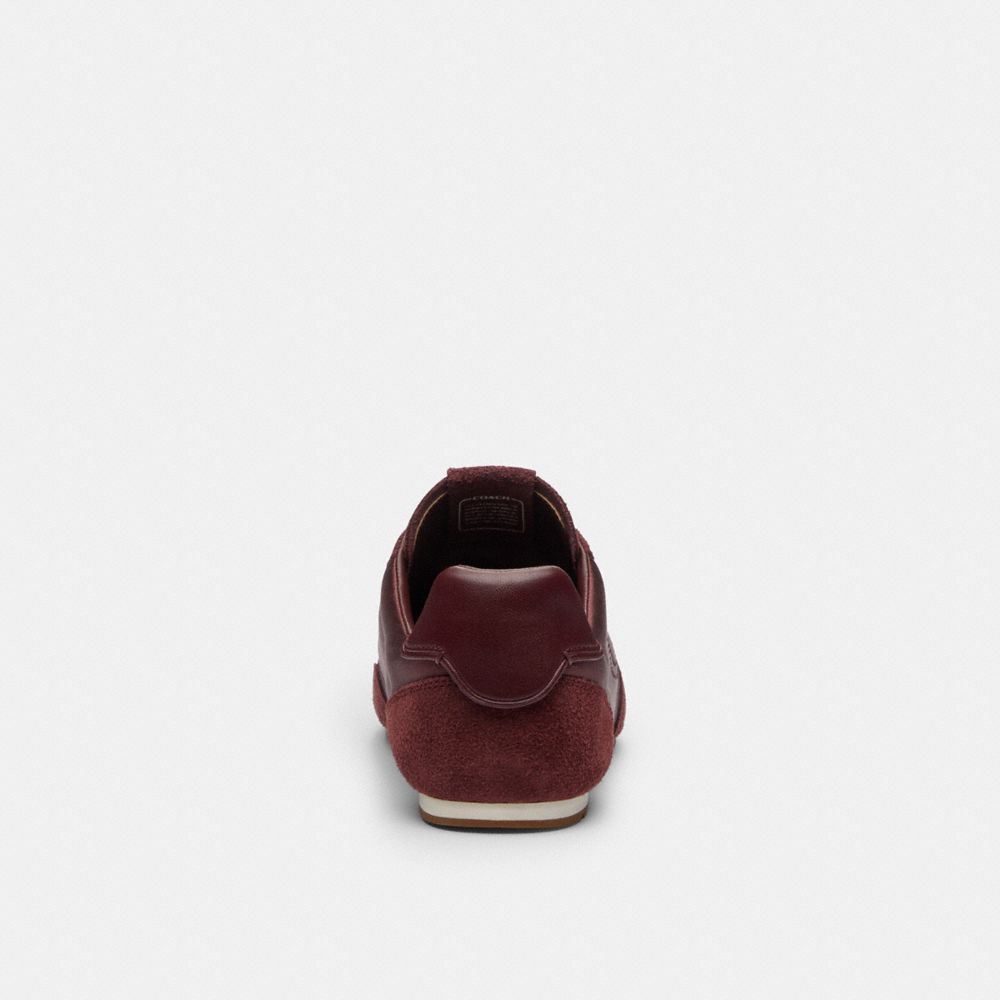 Women's Coach Flat Sneaker Merlot