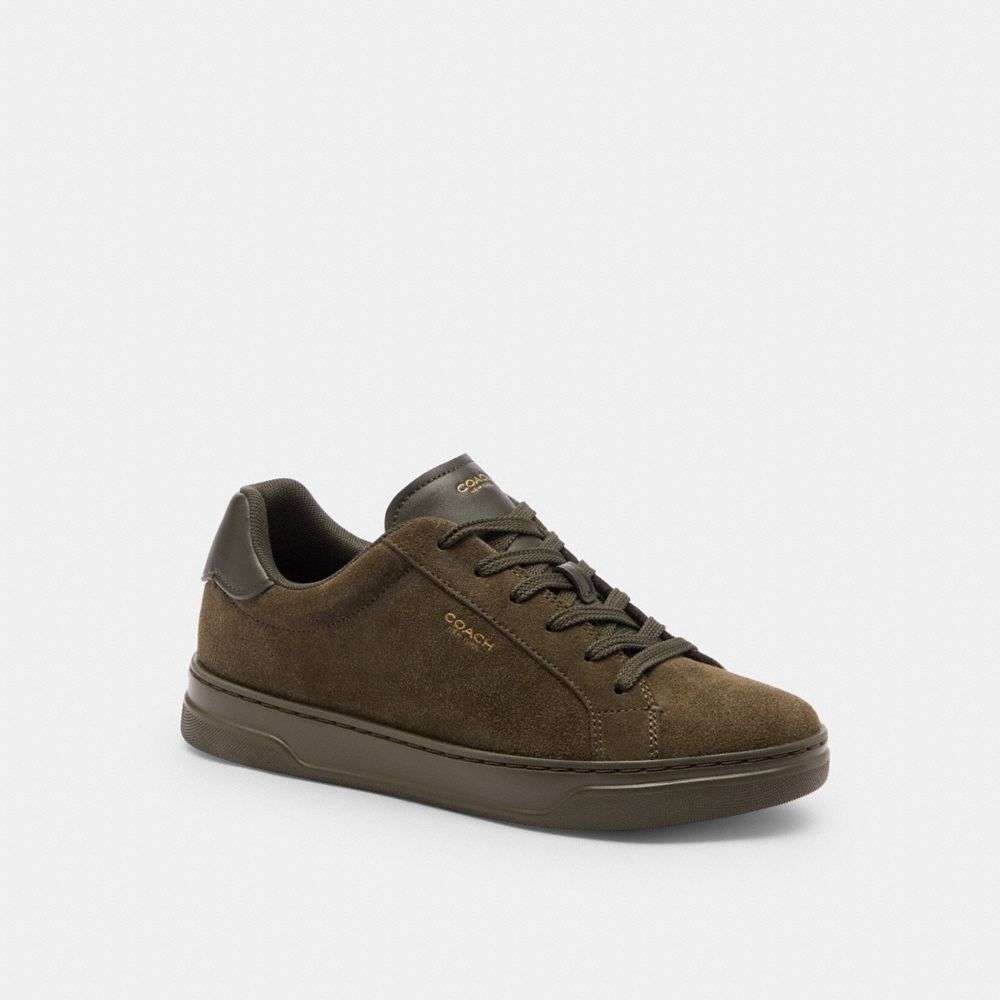 Coach High Line Sneaker Olive