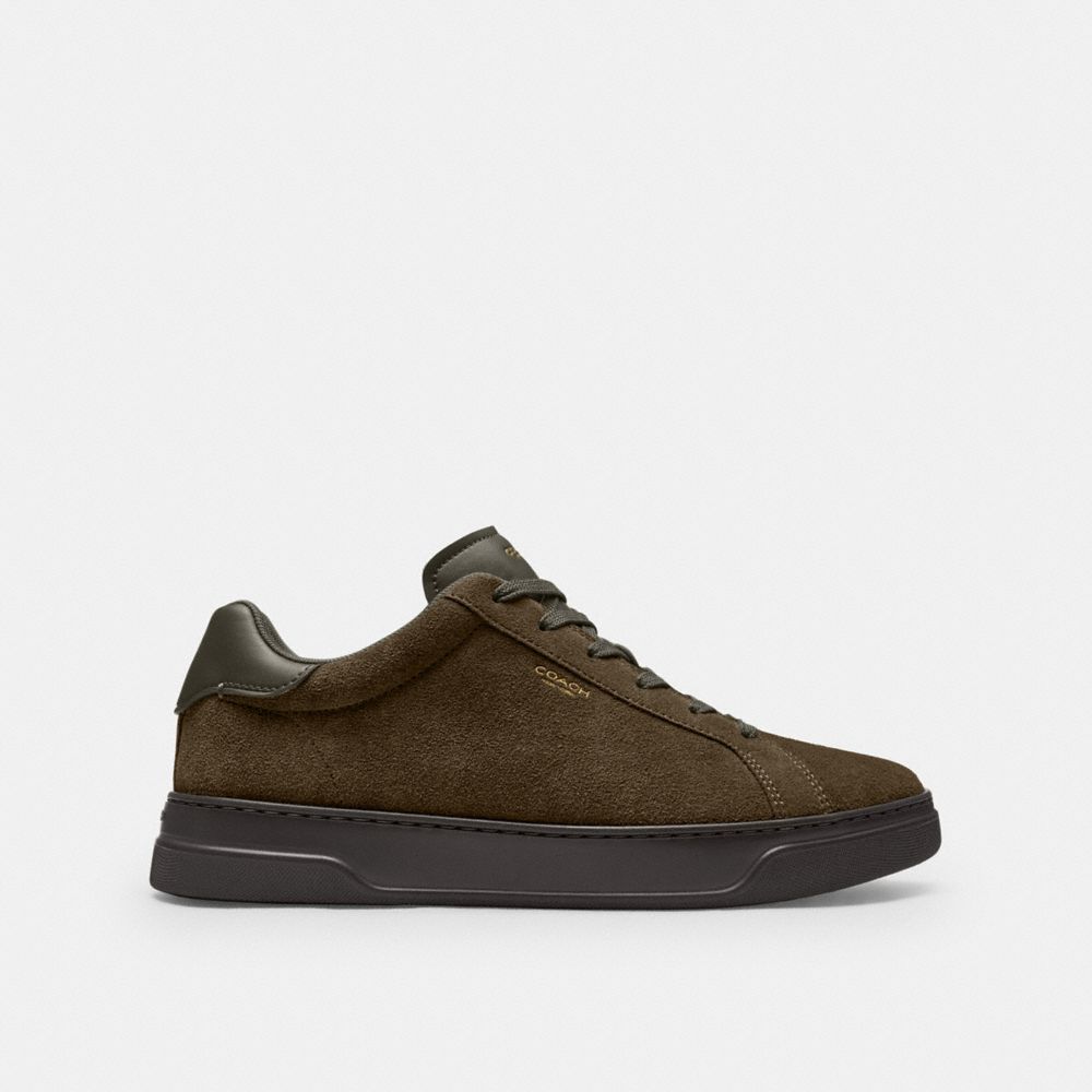 Men's Coach High Line Sneaker Olive