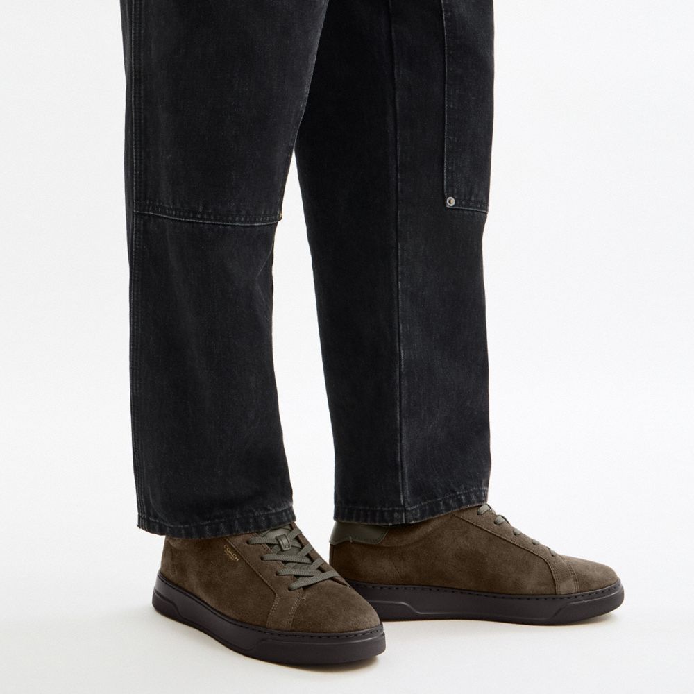 Men's Coach High Line Sneaker Olive