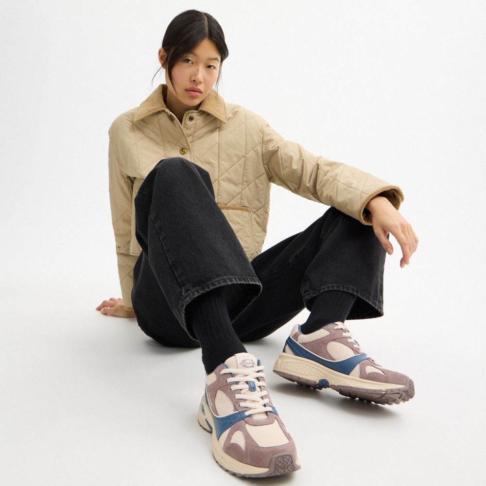 Women's Coach Sport Sneaker Light Denim Multi